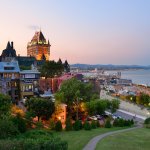 Pôr-do-sol em Quebec
